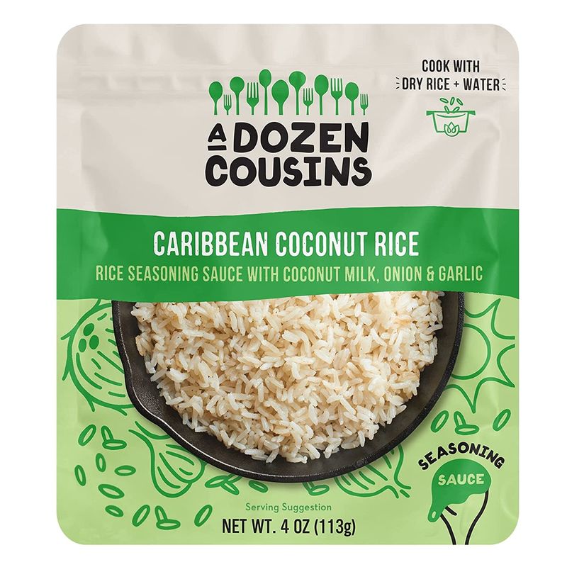A Dozen Cousins               Rice Caribbean Ccnut Sauc