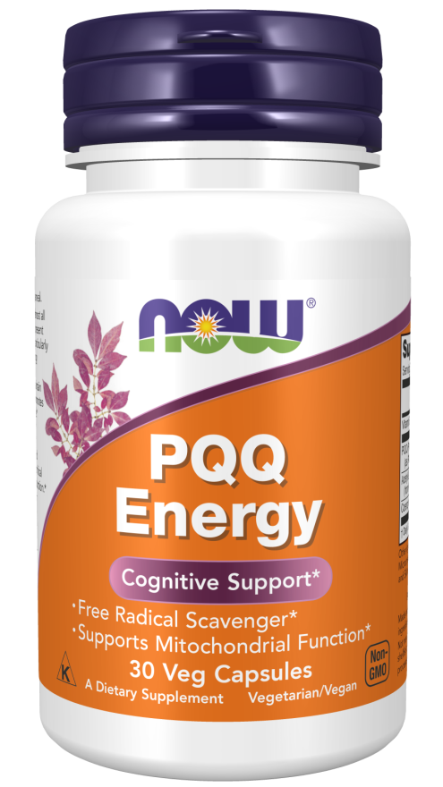 Now PQQ Energy Cognitive Support 30 veg cap