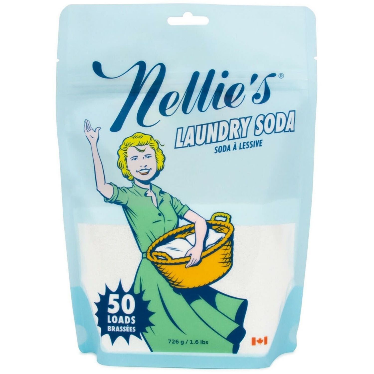 Nellie&#39;s LAUNDRY DTRGNT 50 LOAD 1.7 LB