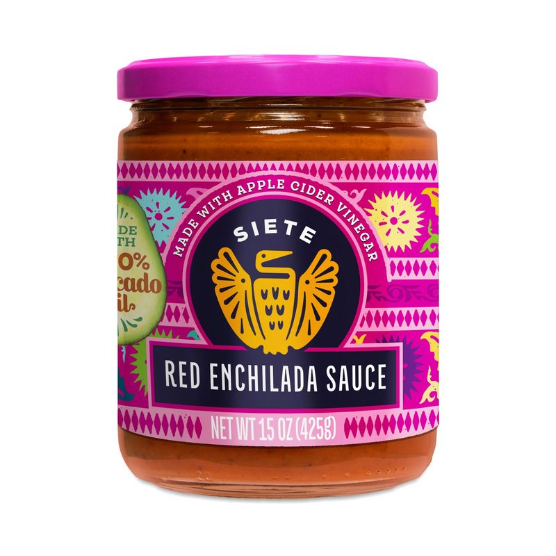 Siete                         Sauce Enchilada Red