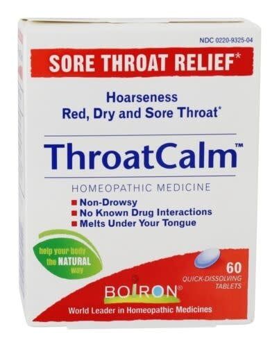 Boiron                        Throat Calm