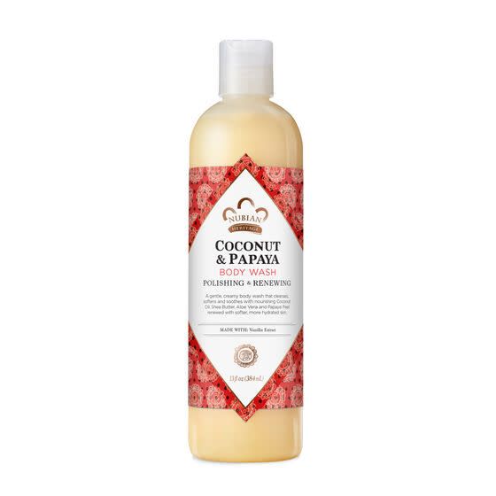 Nubian Heritage               Body Wash Coconut Papaya