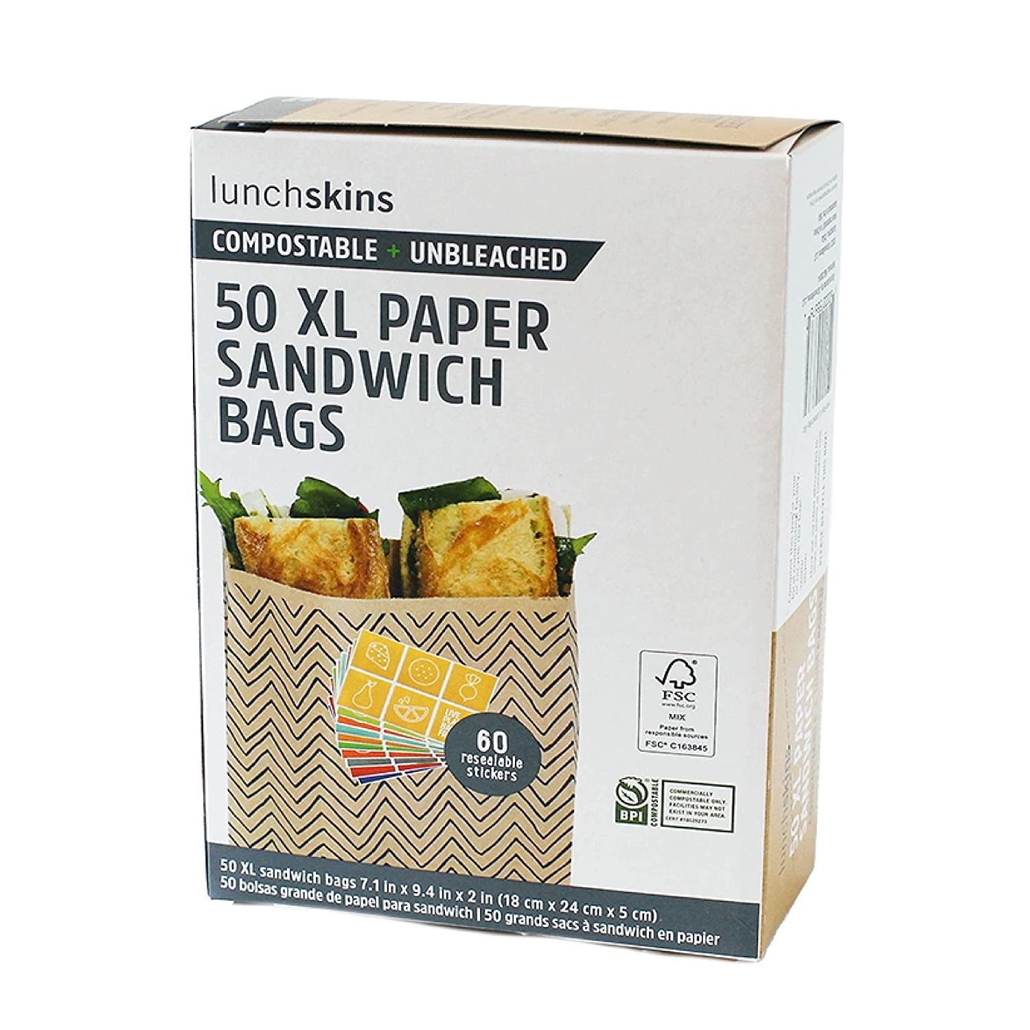 Lunchskins OG Umblch Paper XL Sand