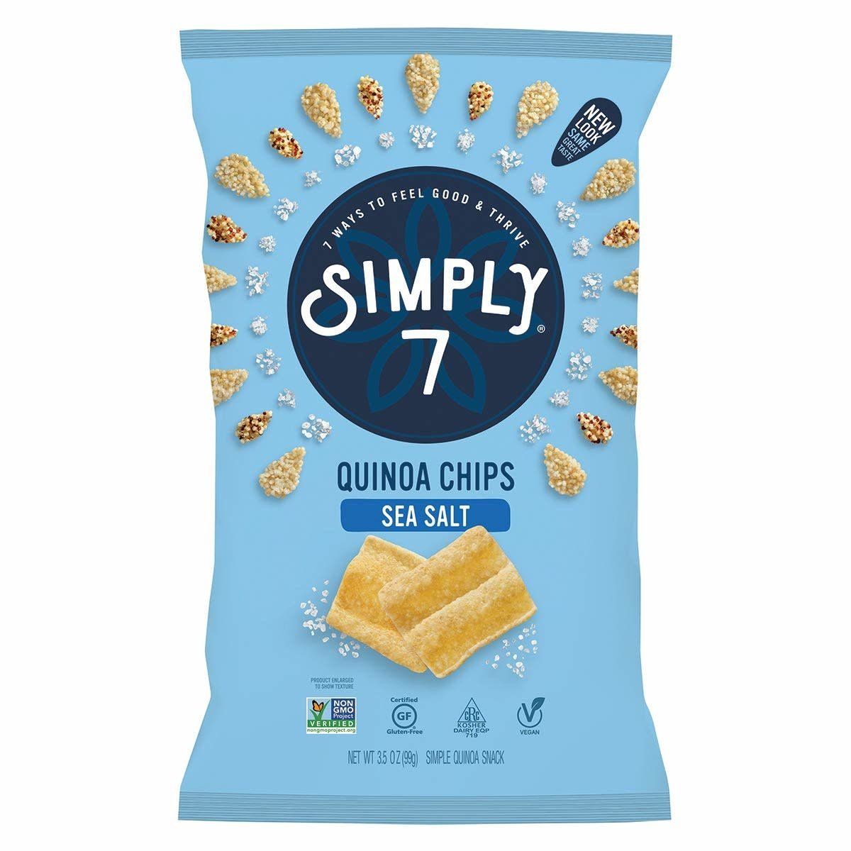 Simply 7                      Chip Quinoa Seaslt