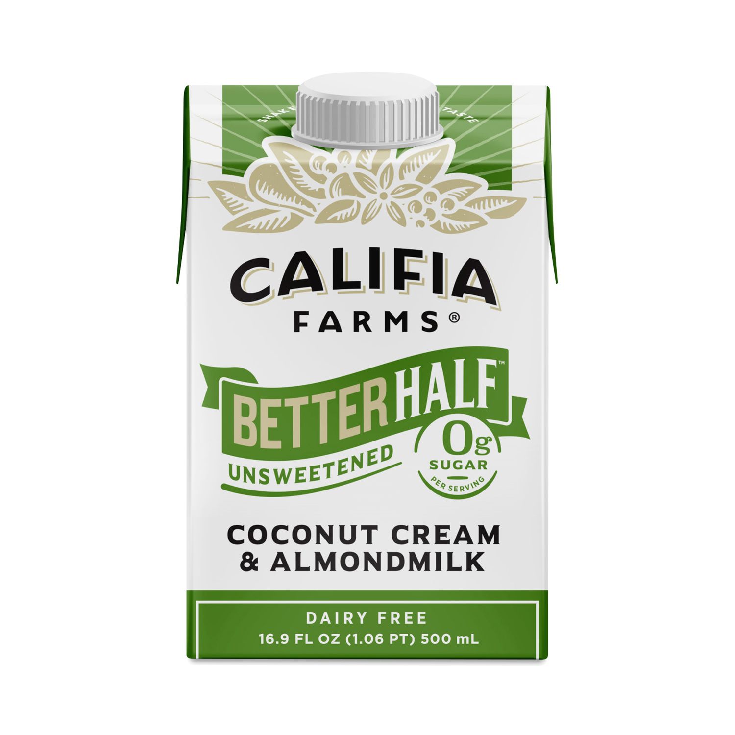 Califia                       Creamer Better Half Unswt