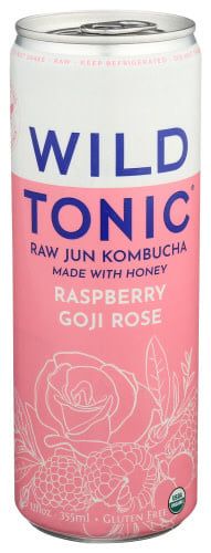 Wild Tonic                    Kombucha Rspbry Goji