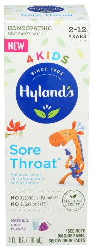 Hyland&#39;s  Sore Throat Grape