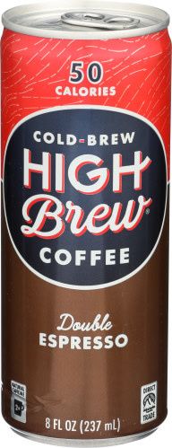 High Brew                     Coffee Double Espresso