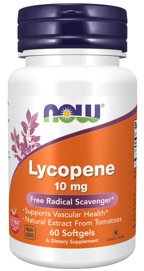NOW Lycopene 10 mg - 60 Softgels