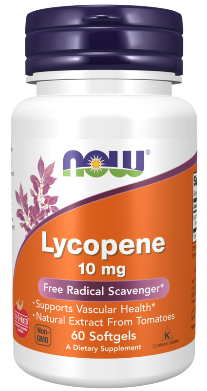 NOW Lycopene 10 mg - 60 Softgels