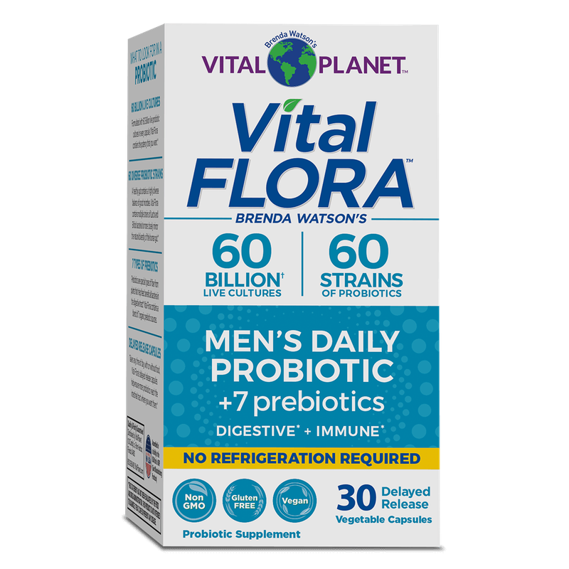 VITAL PLANET60/60 Men&#39;s 55+Probiotic 30 ct