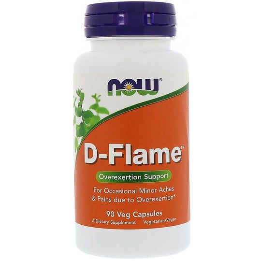 Now D-Flame - 90 Veg Capsules