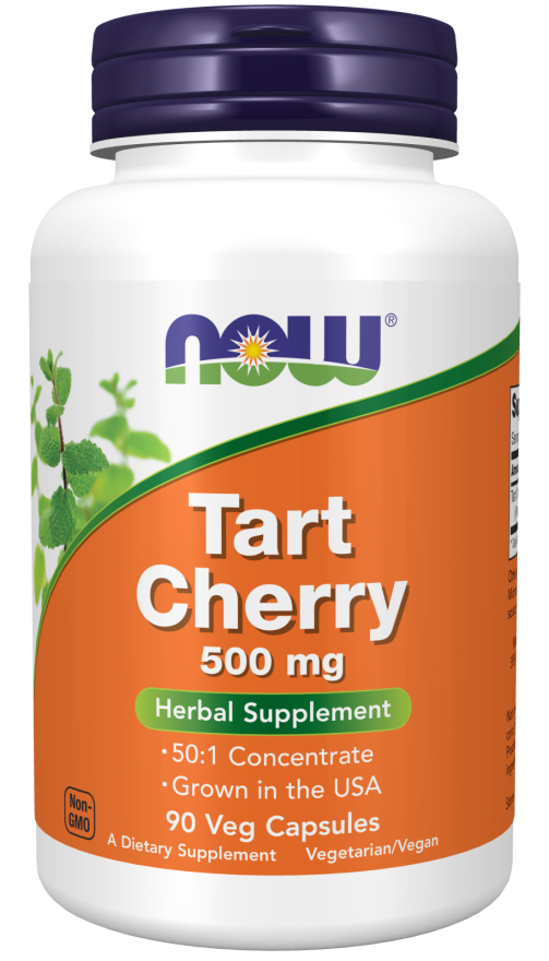 NOW Tart Cherry 500 mg - 90 VCaps