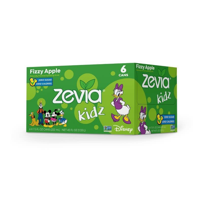 Zevia                         Soda Fizzy Apple Kidz 6Pk
