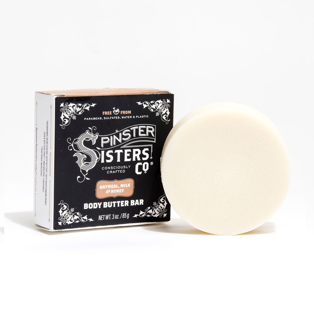 Spinster Sisters Co           Bar Body Btr Otml Mlk Hny
