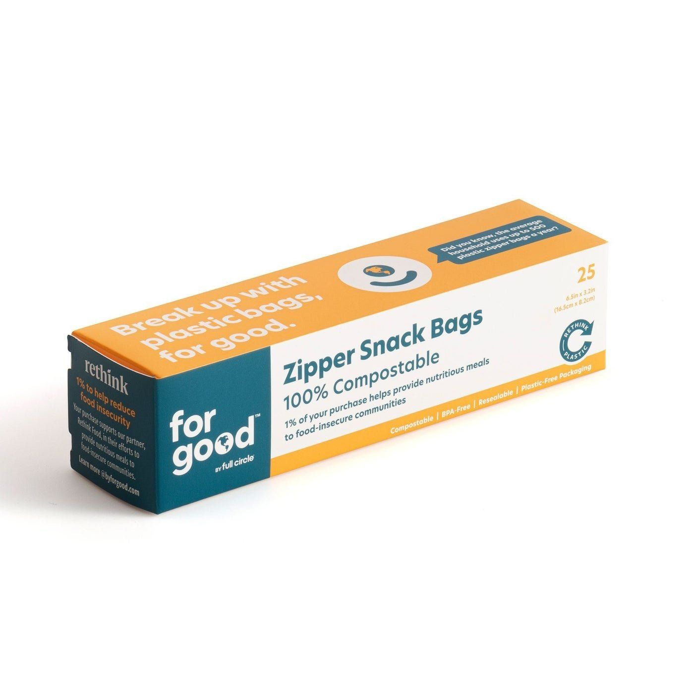 FULL CIRCLE  For GOOD Bags Compostable Snack