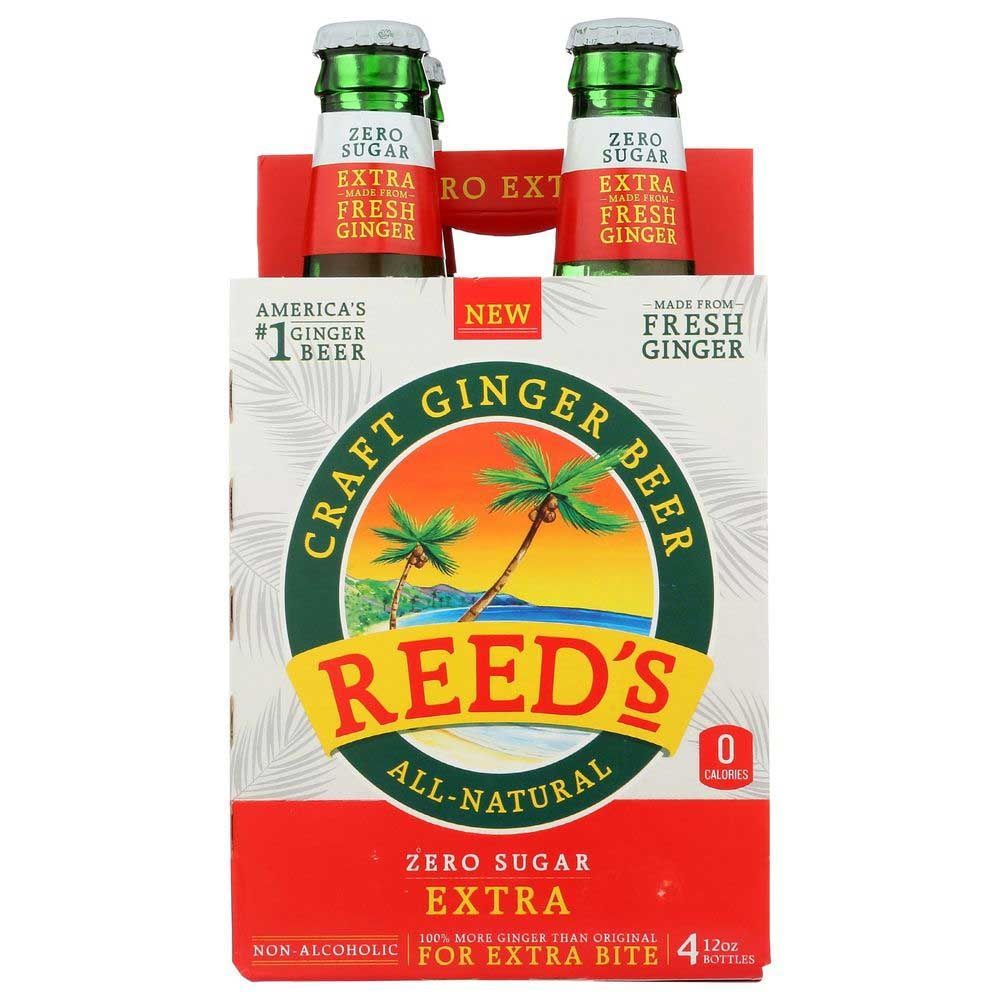 Reeds                         Soda 4Pk Xtra Gngr Beer