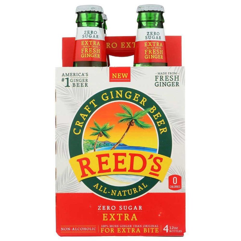Reeds                         Soda 4Pk Xtra Gngr Beer
