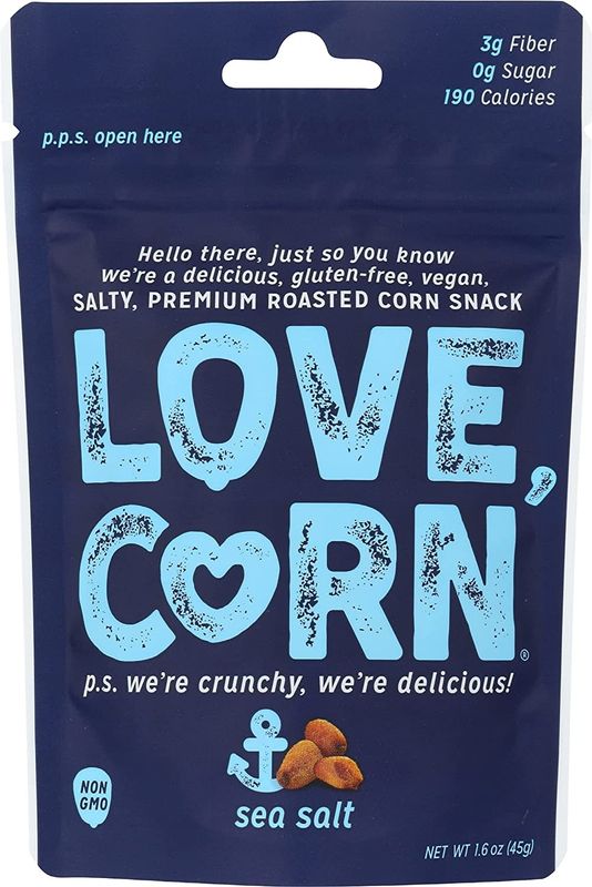 Love Corn                     Love Corn Sea Salt 1.6 oz pkg