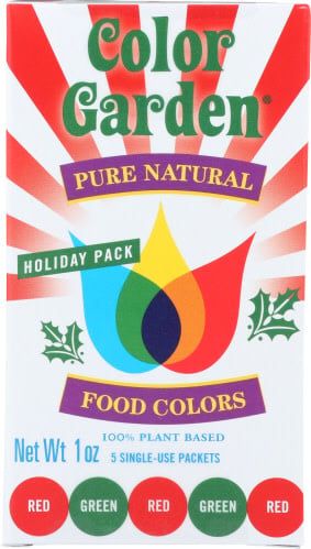 Color Garden Natural Holiday Food Coloring