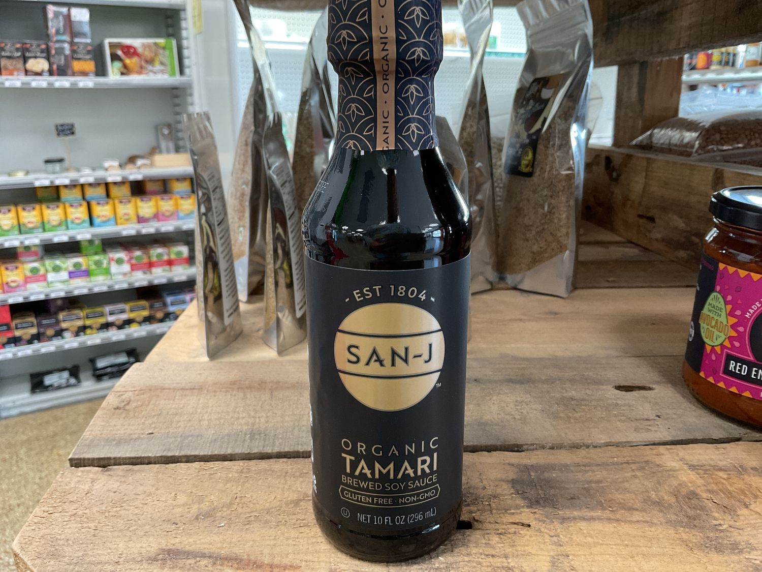 San J                         Sauce Soy Tamari Gfwf Gld Org 10 oz
