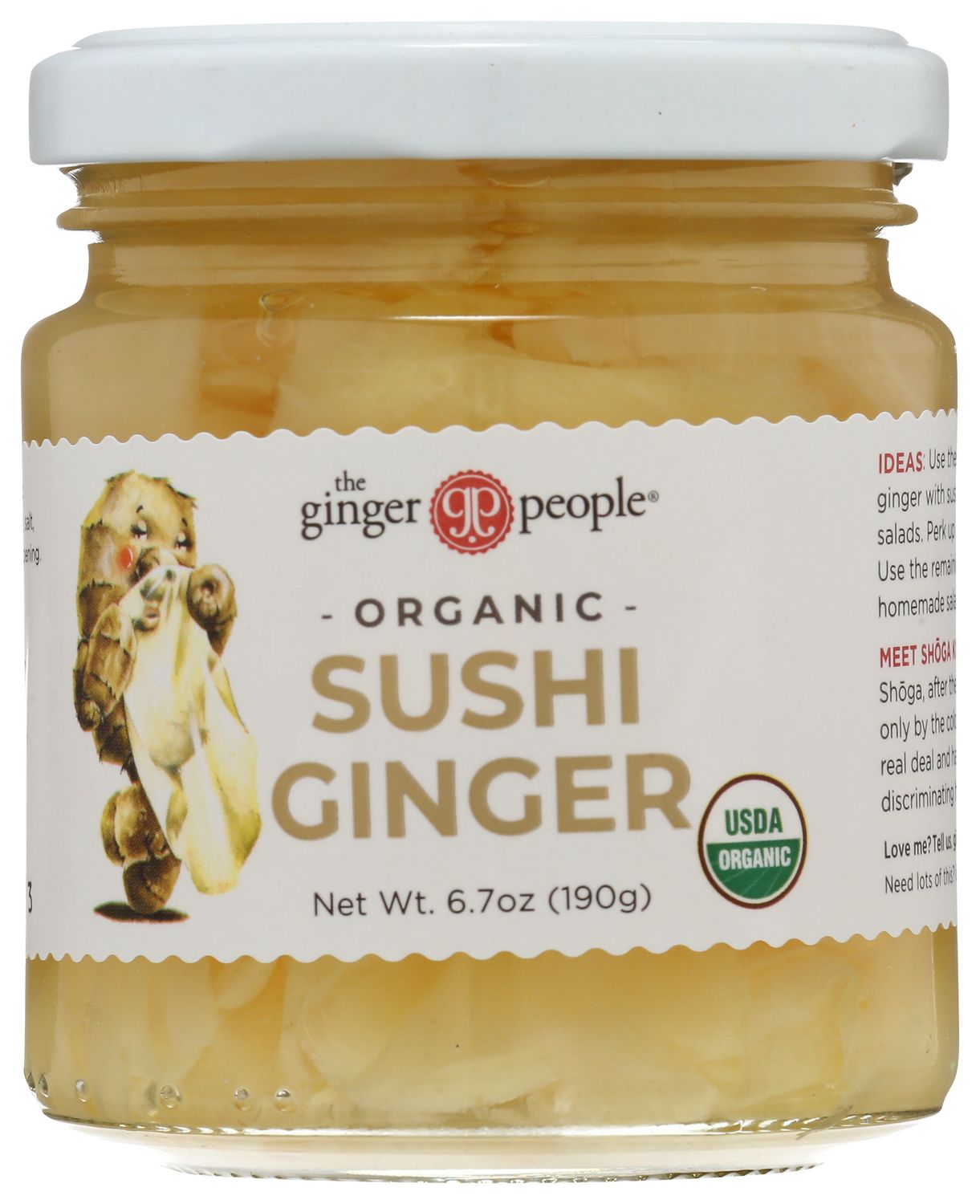 Ginger People                 Ginger Sushi Pickled