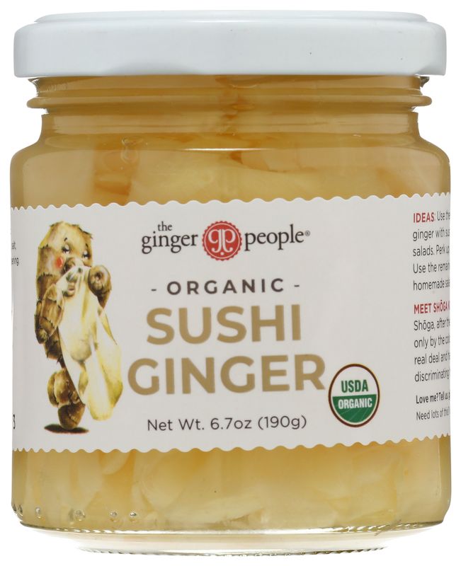 Ginger People                 Ginger Sushi Pickled
