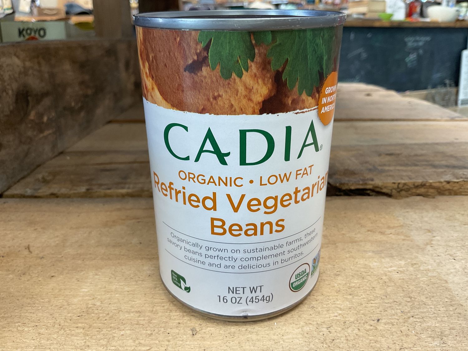 Cadia                         Bean Refried Org
