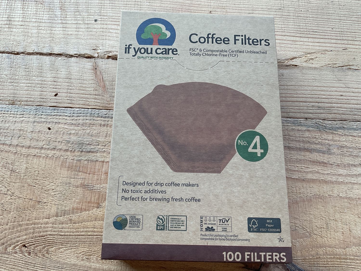If You Care                   Coffee Filter No. 4