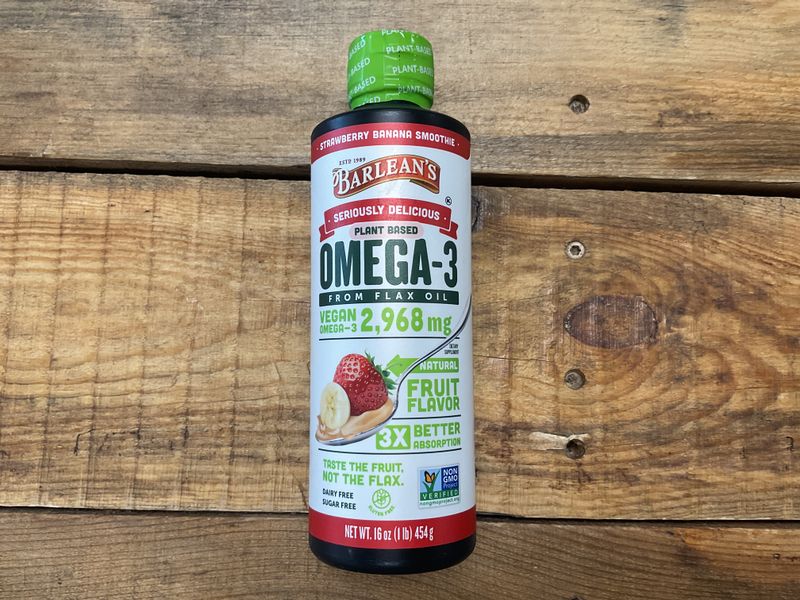 Barlean&#39;s Strawberry Banana 16 oz