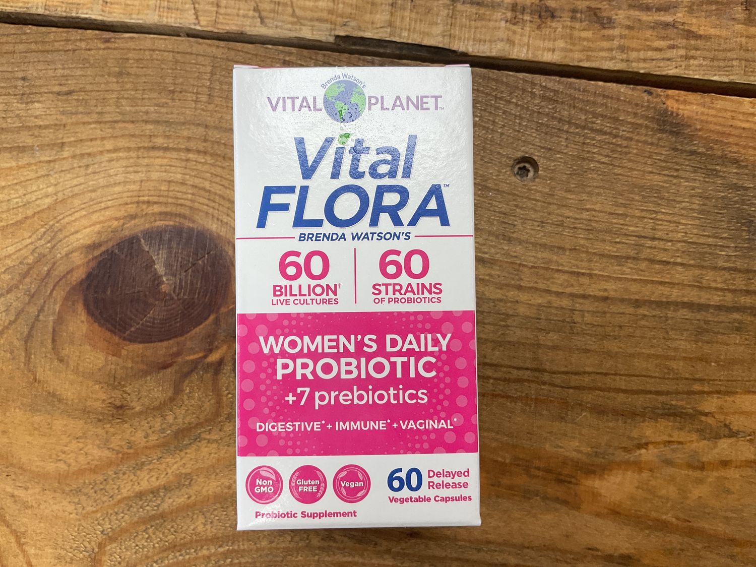 VITAL PLANET 60/60 SS Women’s Daily Probiotic  60 Cap