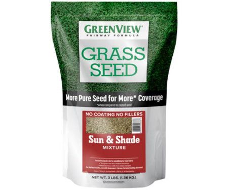 GreenView Fairway Formula Grass Seed - Sun &amp; Shade Mixture - 3 lb.