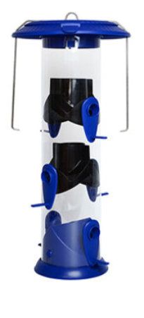 NATURE&#39;S WAY WIDE FUNNEL FLIP-TOP TUBE BIRD FEEDER