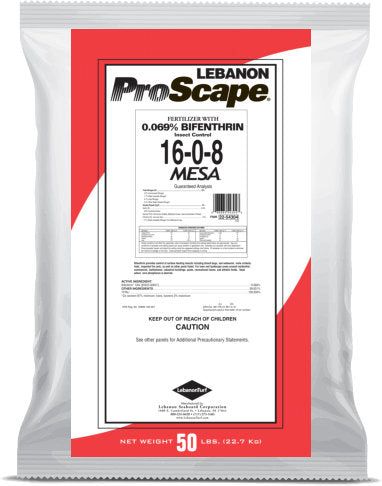 Lebanon ProScape 16-0-8 43% MESA  .069% Bifenthrin 50 Lb