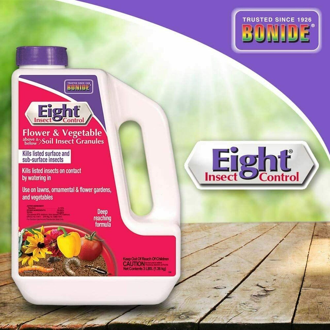 Bonide - Eight Insect Control Granules - 3 lbs