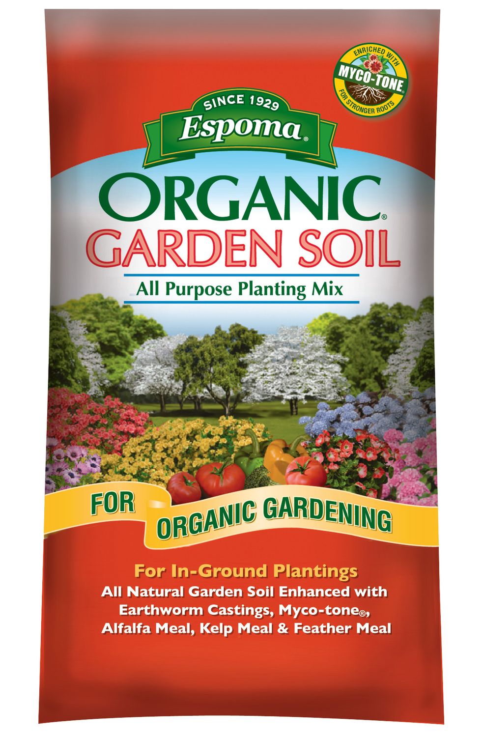 Espoma Organic Garden Soil -All purpose 1cuft