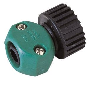 Landscaper Select- Female Plastic Hose Coupling Green and Black 1/2in