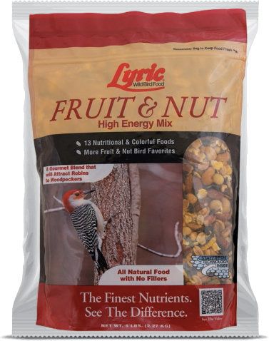Lyric Fruit &amp; Nut High Energy Bird Food 20 lb bag