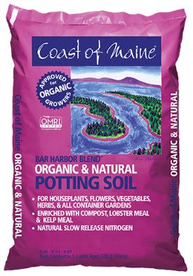 Coast of Maine Bar Harbor Blend Organic &amp; Natural Potting Soil Mix 1 cuft