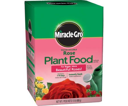 Miracle-Gro - Water Soluble Rose Plant Food - 1.5 lb