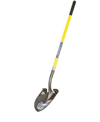 Vulcan 14 Gauge Round Shovel 48 in Fiberglass Handle