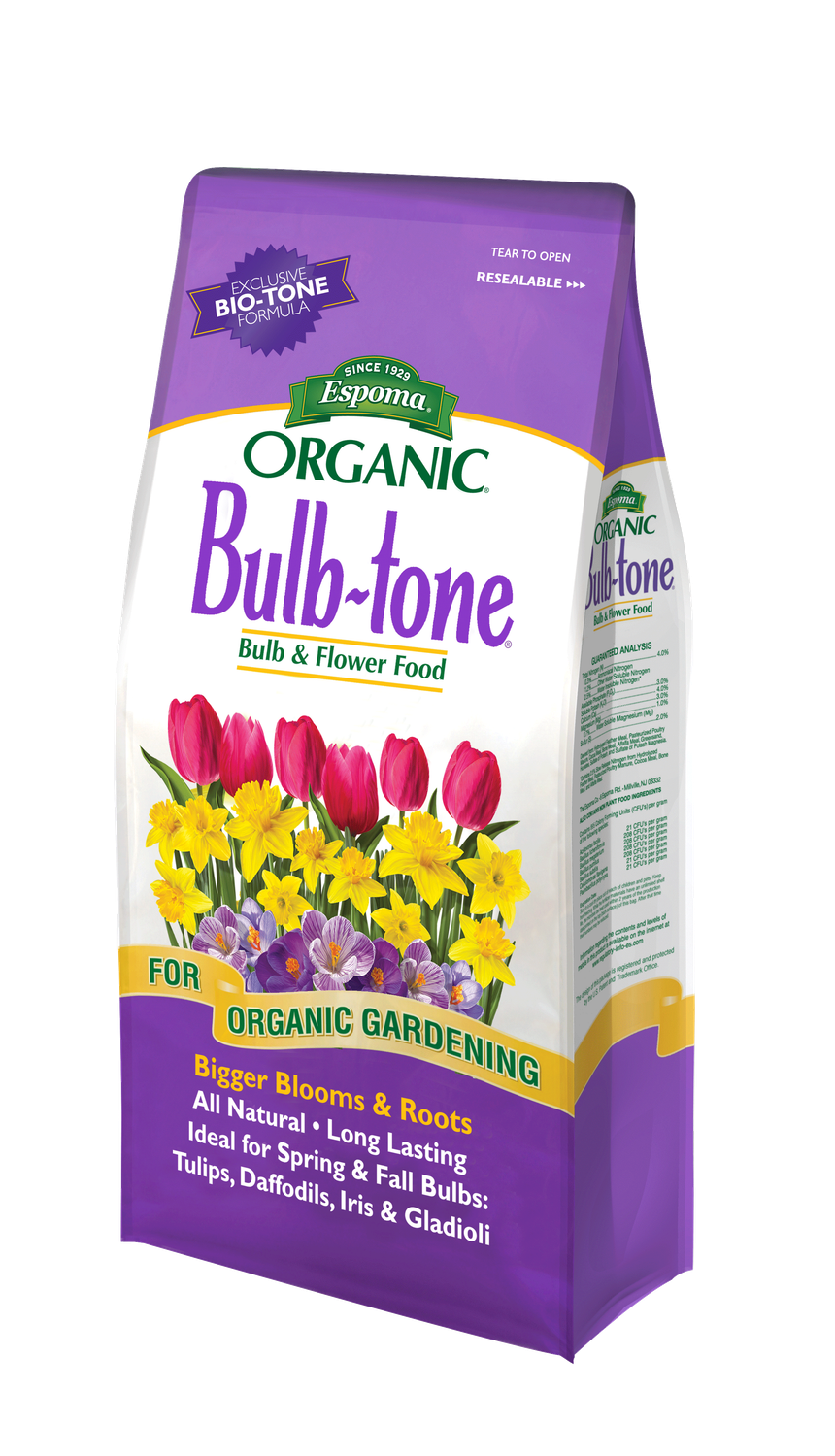 Espoma Organic Bulb-Tone Bulb &amp; Flower Food 18 lb