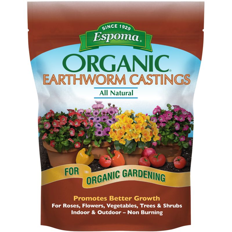 Espoma Organic Earthworm Castings 4qt