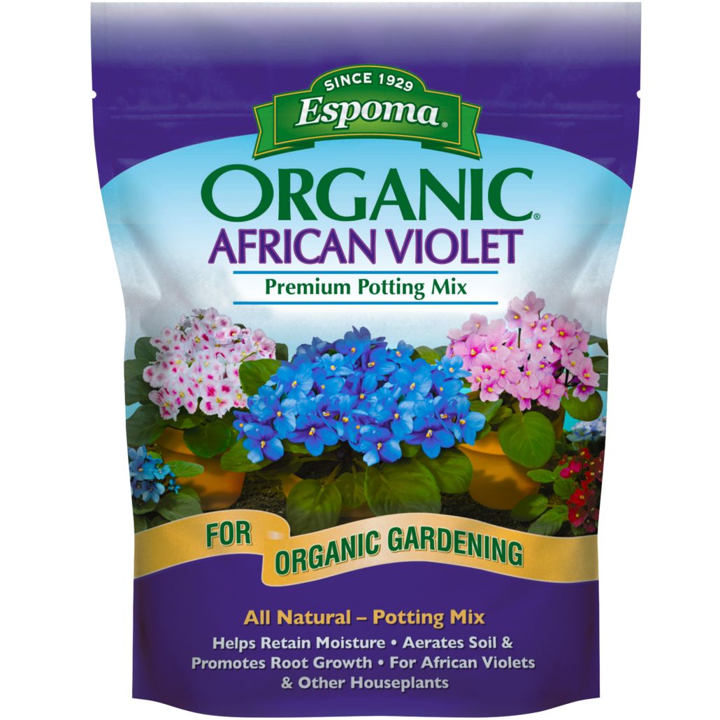 Espoma Organic African Violet Premium Potting Mix 4 qt