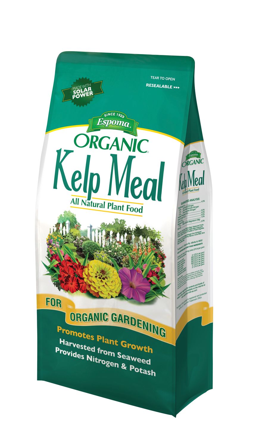 Espoma Organic Kelp Meal All Natural Plant Food 4 LBS.