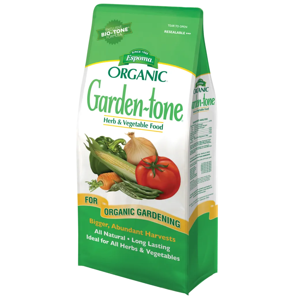 Espoma Organic  Garden-Tone Herb &amp; Vegetable Food  36 lb