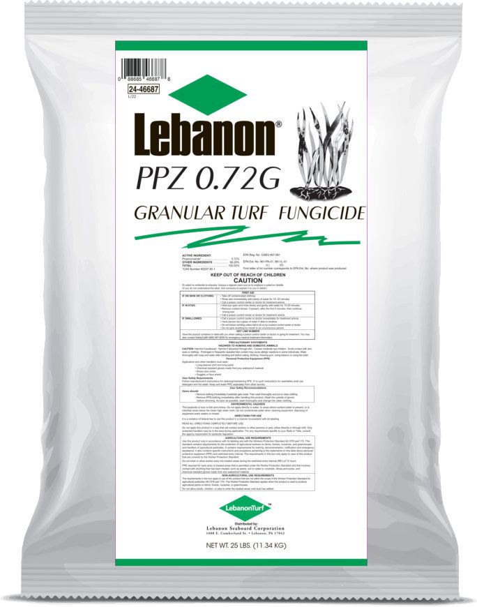 Lebanon PPZ .72G Fungicide 25 Lb
