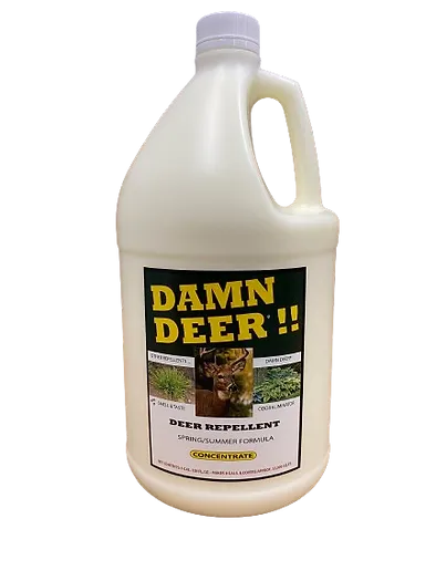Damn Deer - Deer Repellent Spring / Summer Formula Concentrate - 1 Gal