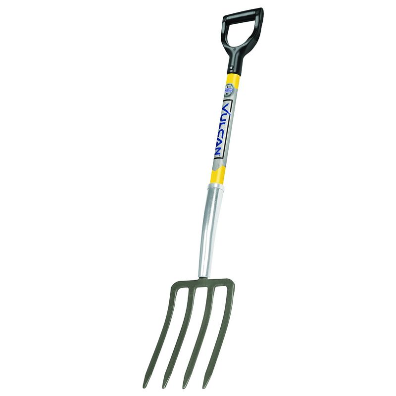 Vulcan Spading Fork Steel 4 Tine