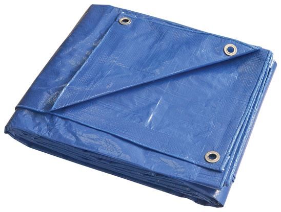 ProSource 8&#39; x 10&#39; Blue Tarp